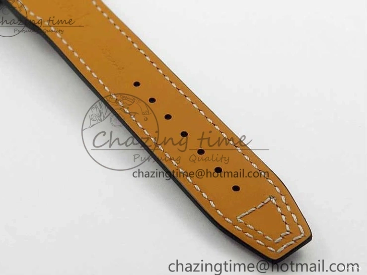 MIROTIME 0414 Pilot Chrono IW377726 ZF 1:1 Best Edition Green Dial on Brown Leather Strap A Trendsetting 7125